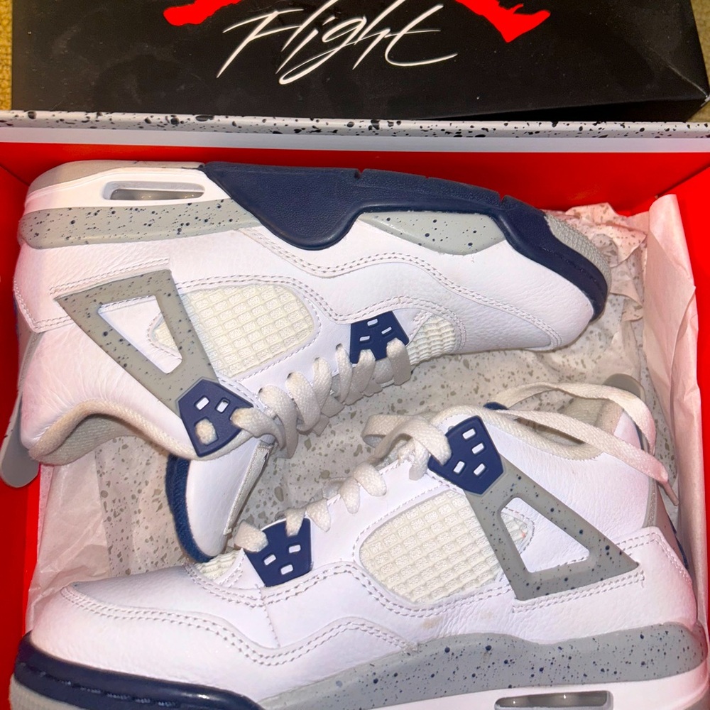 Jordan 4 retro GS Midnight Navy